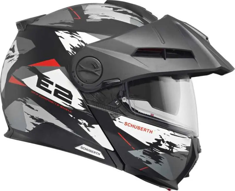 Schuberth E2 Trail Grey FREE UK Delivery, FREE 365 Day Returns | Moto Central