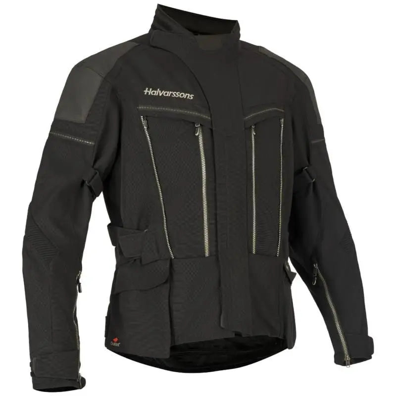 Halvarssons Mora V2 Textile Jacket Black FREE UK Delivery, FREE 365 Day Returns | Moto Central
