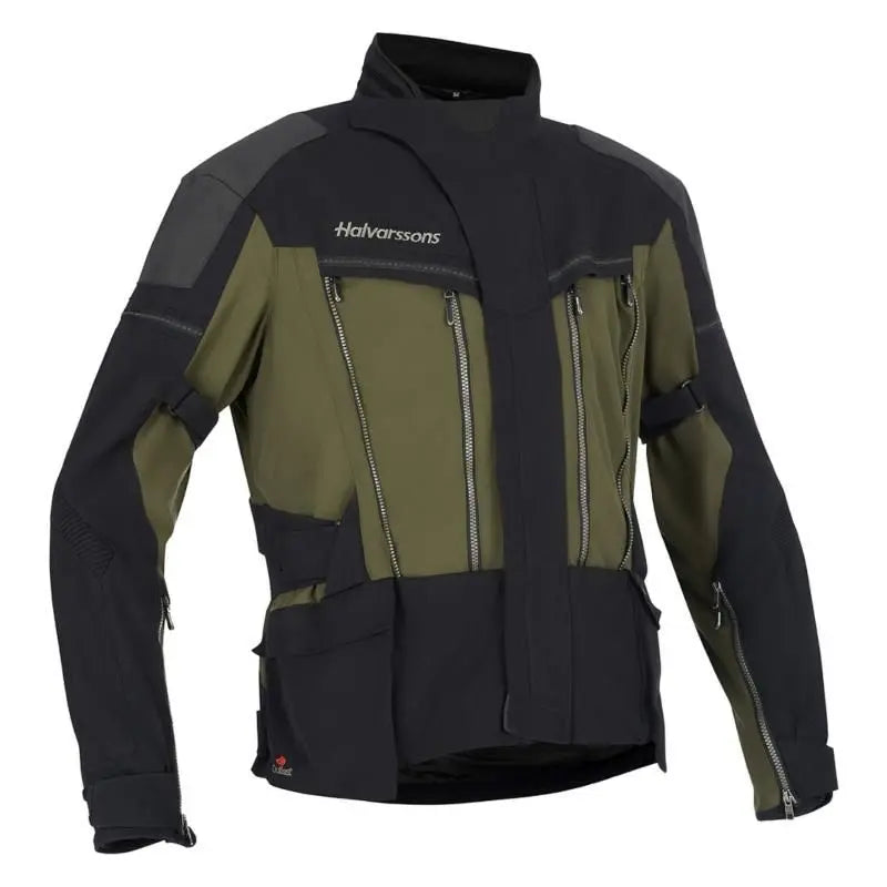 Halvarssons Mora V2 Textile Jacket Olive FREE UK Delivery, FREE 365 Day Returns | Moto Central