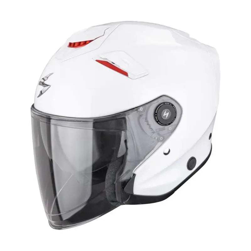 Scorpion EXO-GT Jet Gloss White FREE UK Delivery, FREE 365 Day Returns | Moto Central