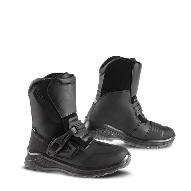 Falco Marshall 2 Short Boots Black FREE UK Delivery, FREE 365 Day Returns | Moto Central