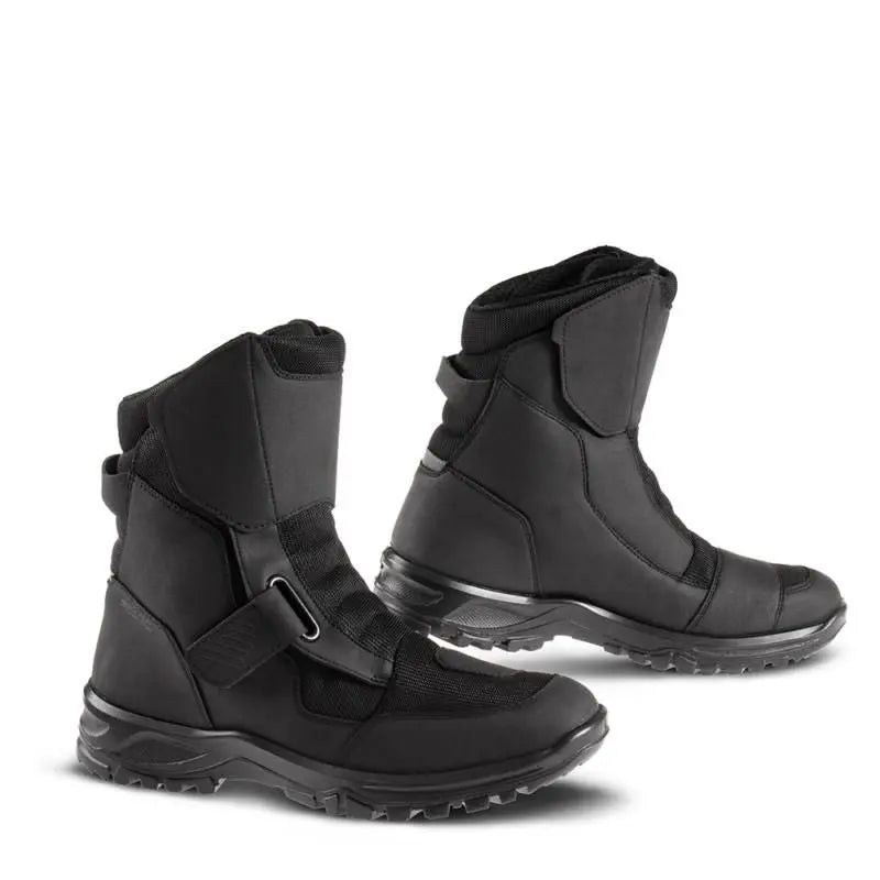 Falco Land 4 Short Boots Black FREE UK Delivery, FREE 365 Day Returns | Moto Central