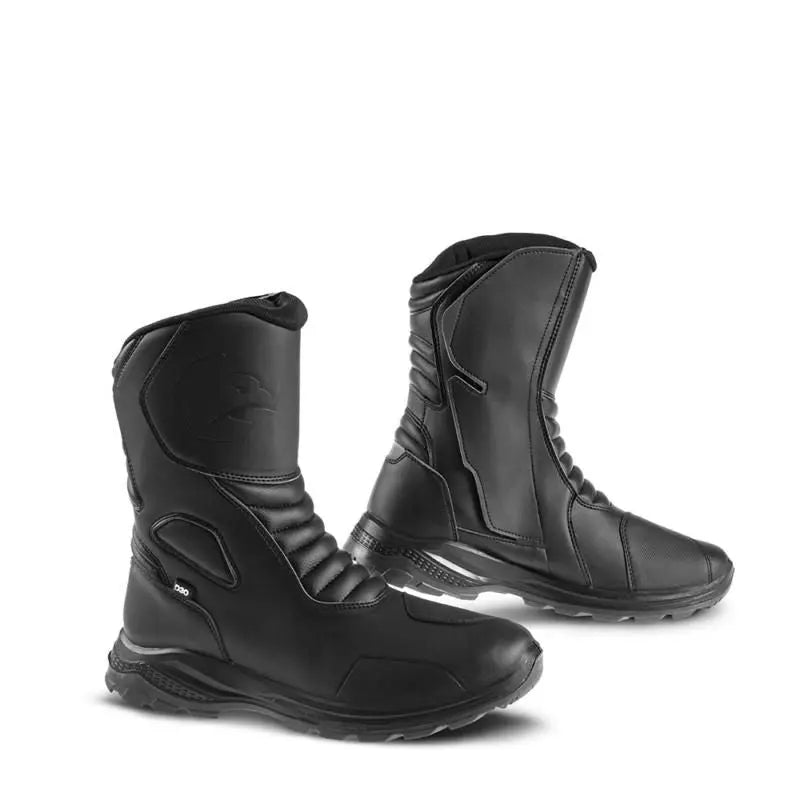 Falco Titan Short Boots Black FREE UK Delivery, FREE 365 Day Returns | Moto Central