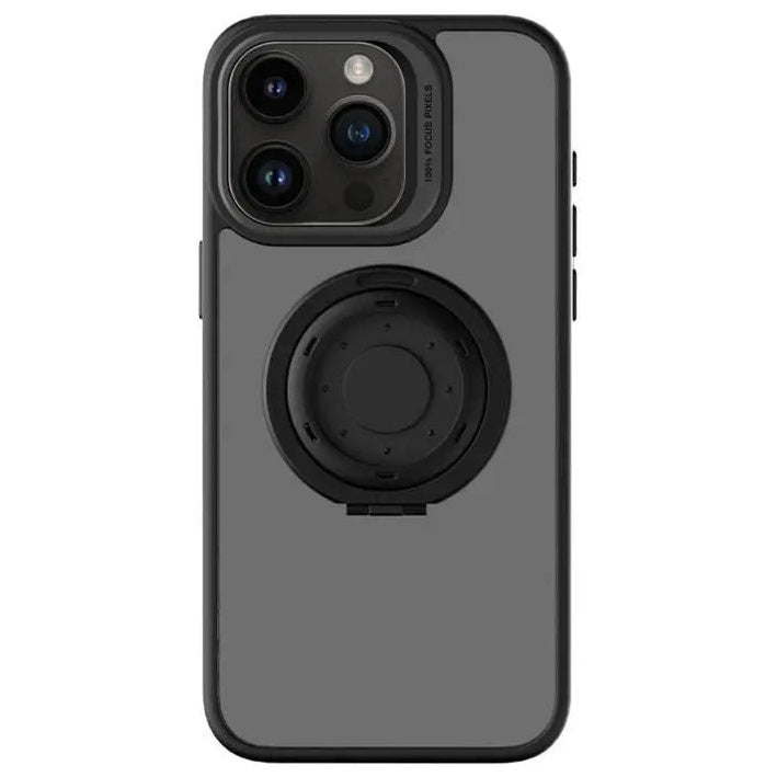 Outplorer iPhone 15 Pro Max Phone Case fitted to an iPhone 15 Pro Max, rear view