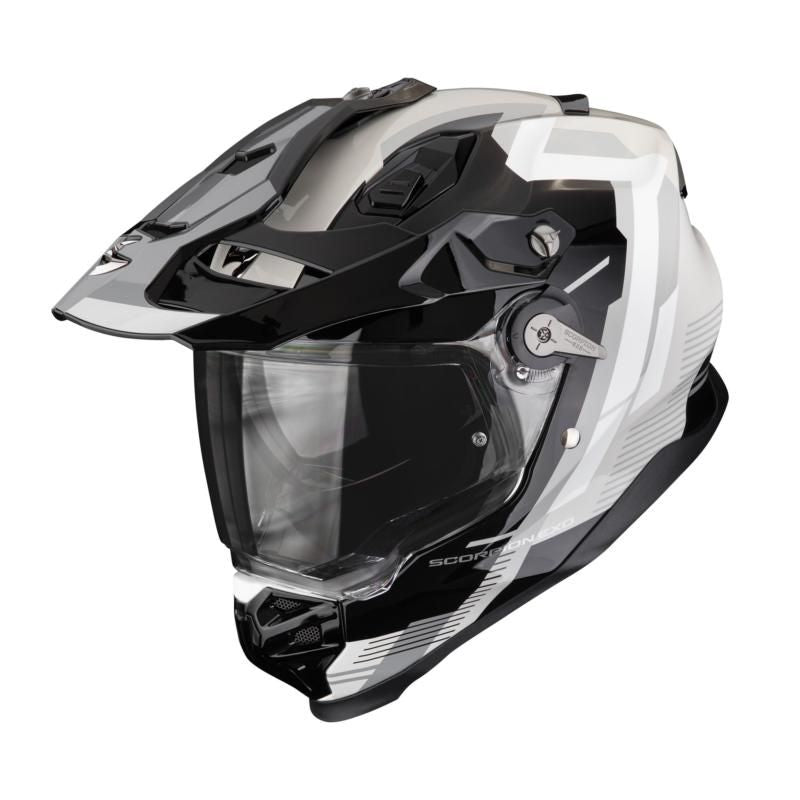 Scorpion ADF-9000 Patrol Black / Silver FREE UK Delivery, FREE 365 Day Returns | Moto Central
