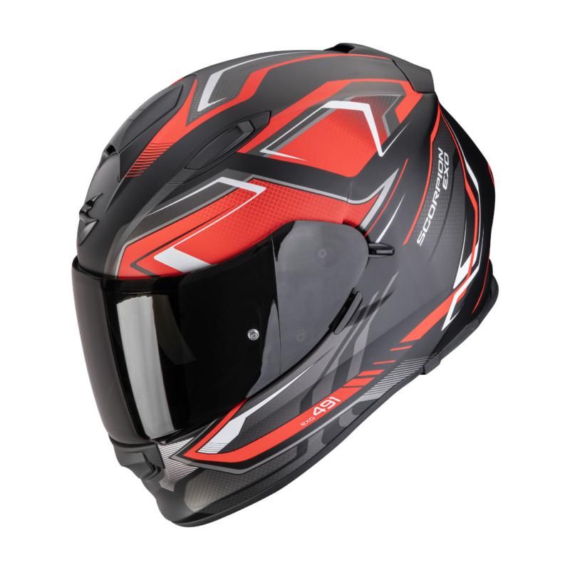 Scorpion EXO 491 Zumo Matt Black / Red FREE UK Delivery, FREE 365 Day Returns | Moto Central