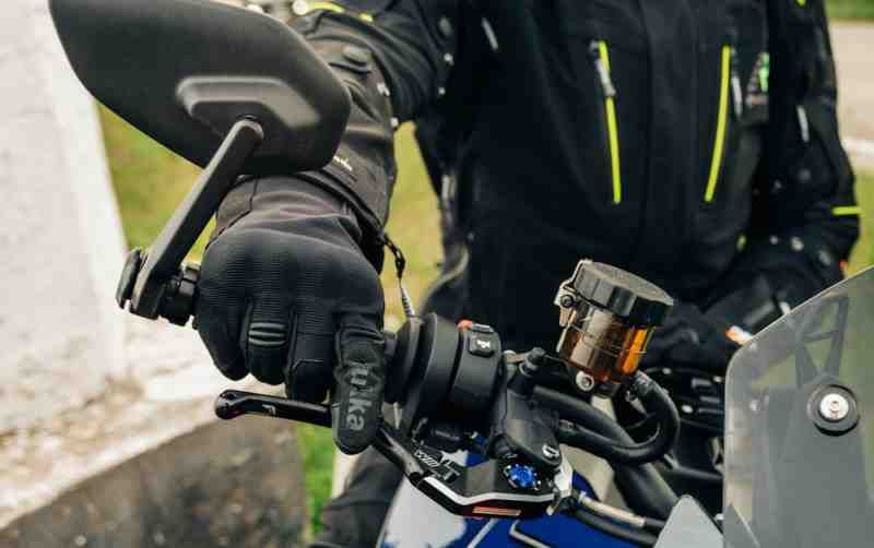 Rukka Toure-R Textile Gloves Black FREE UK Delivery, FREE 365 Day Returns | Moto Central