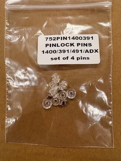 Scorpion Pinlock Pins 1400 / 391 / 491 / ADX - Set Of 4 Pins FREE UK Delivery, FREE 365 Day Returns | Moto Central