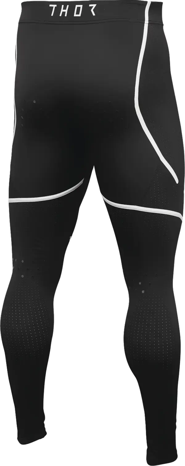 Thor Comp Base Layer Trouser Black / White - FREE UK Shipping, FREE 365 Day Returns | Moto Central