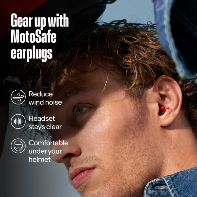 Alpine Motosafe Duo Pack Earplugs White FREE UK Delivery, FREE 365 Day Returns | Moto Central
