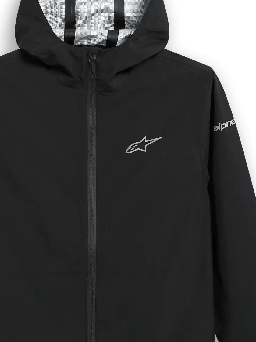 Alpinestars Kascade Rain Jacket Black FREE UK Delivery, FREE 365 Day Returns | Moto Central