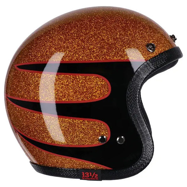 13 And A Half Magazine Skull Bucket Superior Metal Flake, right side view