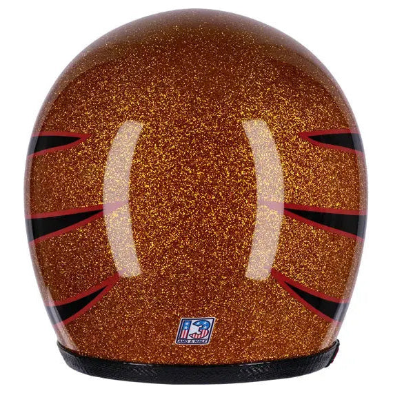 13 And A Half Magazine Skull Bucket Superior Metal Flake, rear view