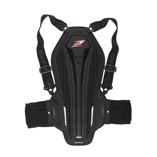 Zandona Hybrid Back Pro X6 back protector Black, front view