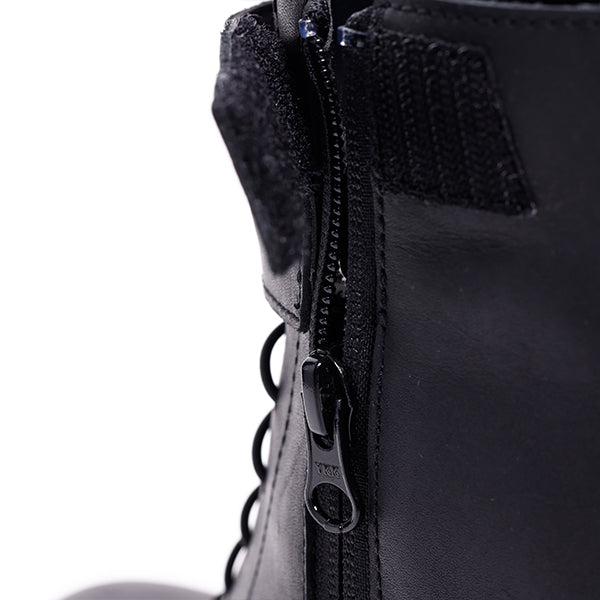 TCX Junity Waterproof Ladies Boots Black, side zip detail