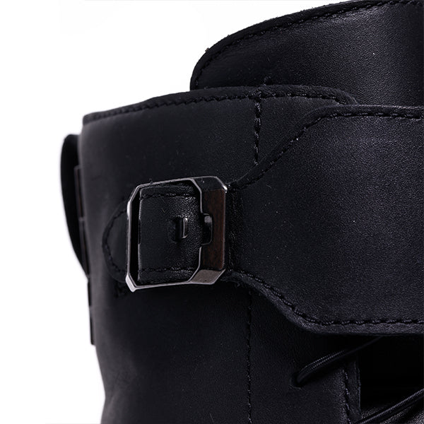 TCX Junity Waterproof Ladies Boots Black, ankle buckle detail