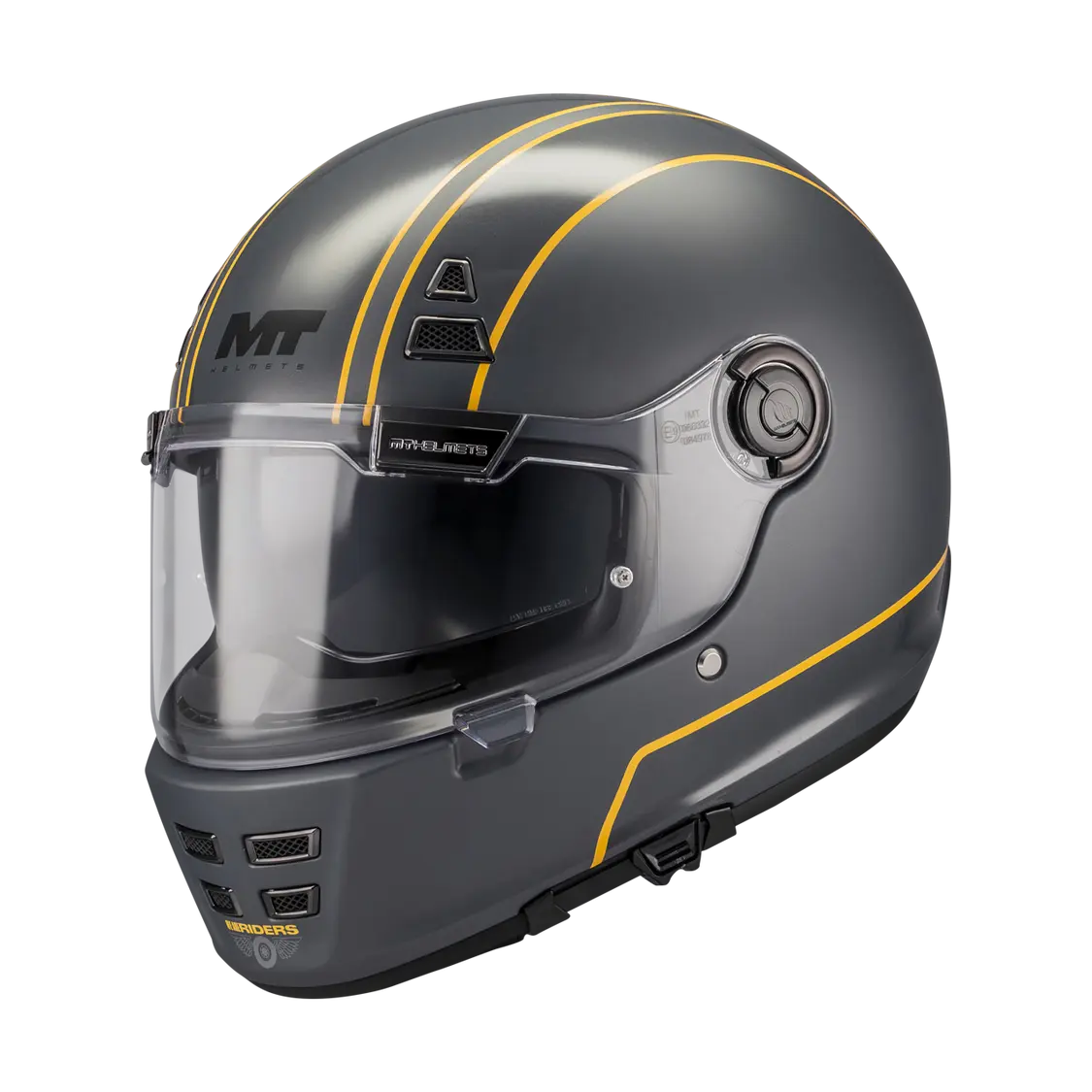 MT Helmet Jarama SV Wild C2 Matt Gloss Black / Orange FREE UK Delivery, FREE 365 Day Returns | Moto Central