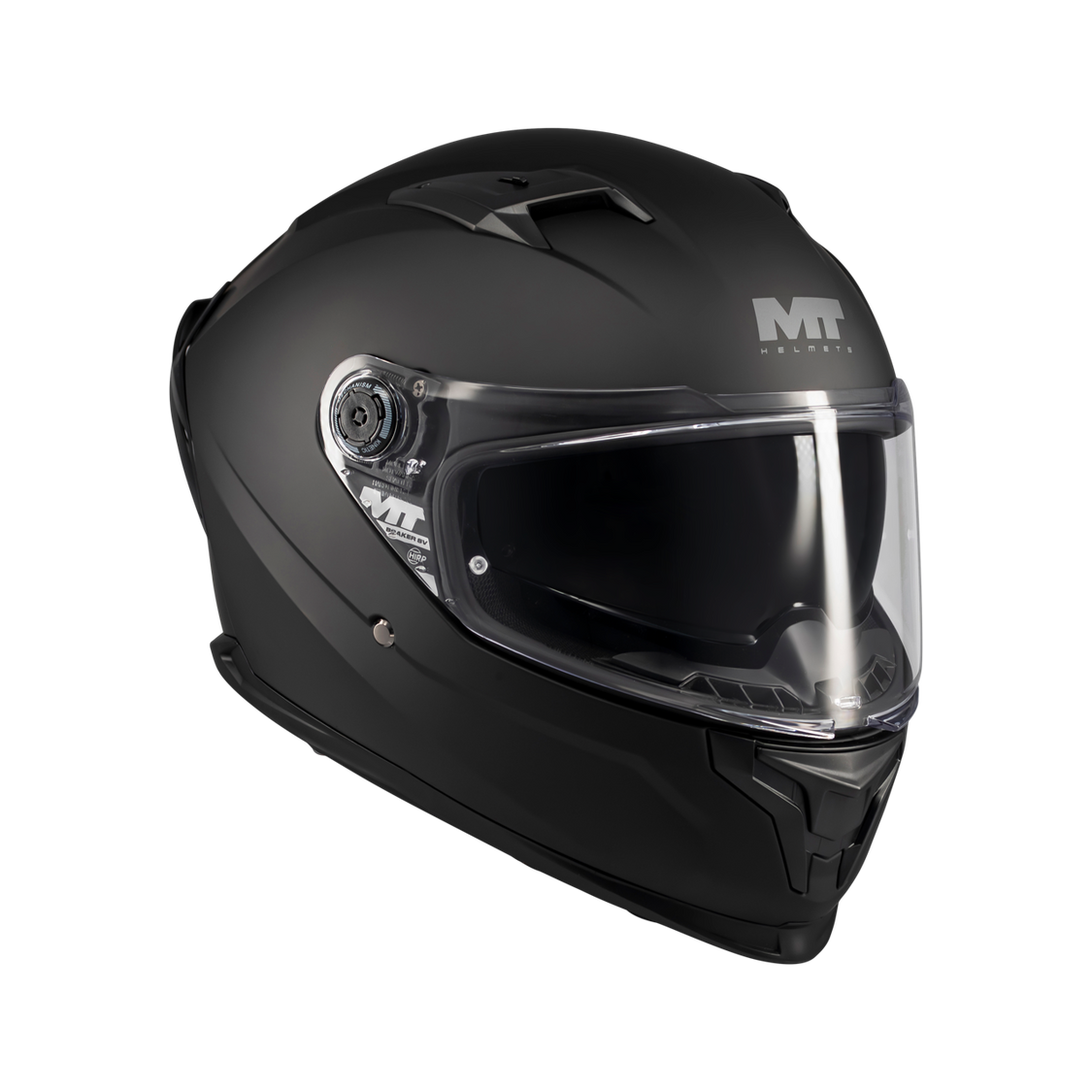 MT Helmet Braker SV Pure A1 Matt Black FREE UK Delivery, FREE 365 Day Returns | Moto Central