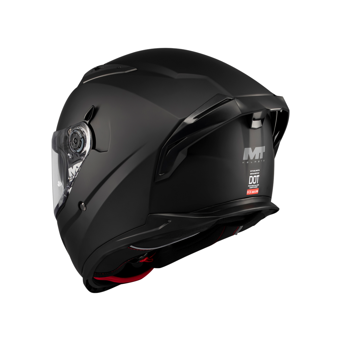 MT Helmet Braker SV Pure A1 Matt Black FREE UK Delivery, FREE 365 Day Returns | Moto Central