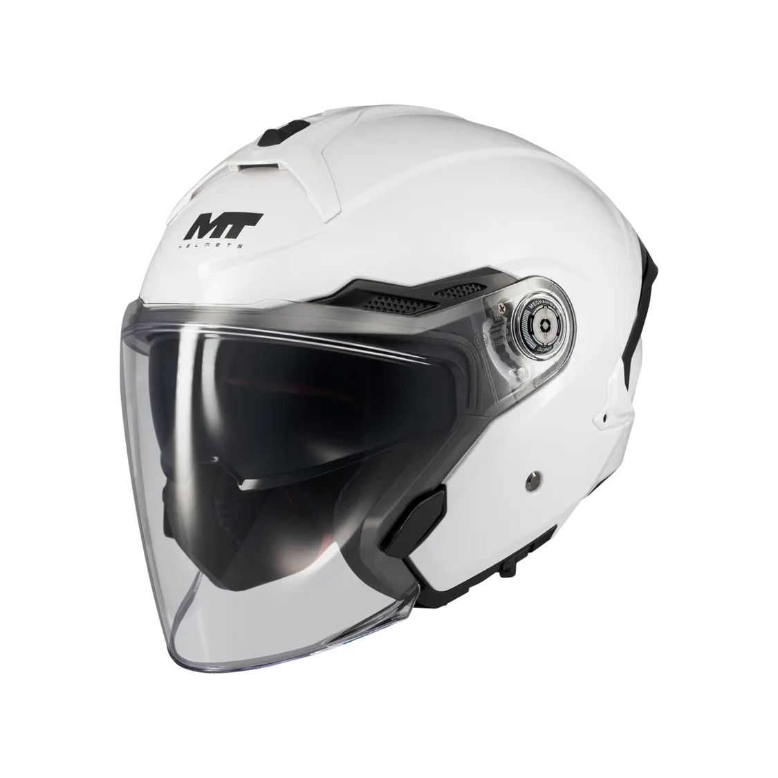 MT Helmet Cosmo SV Pure A0 Gloss White FREE UK Delivery, FREE 365 Day Returns | Moto Central