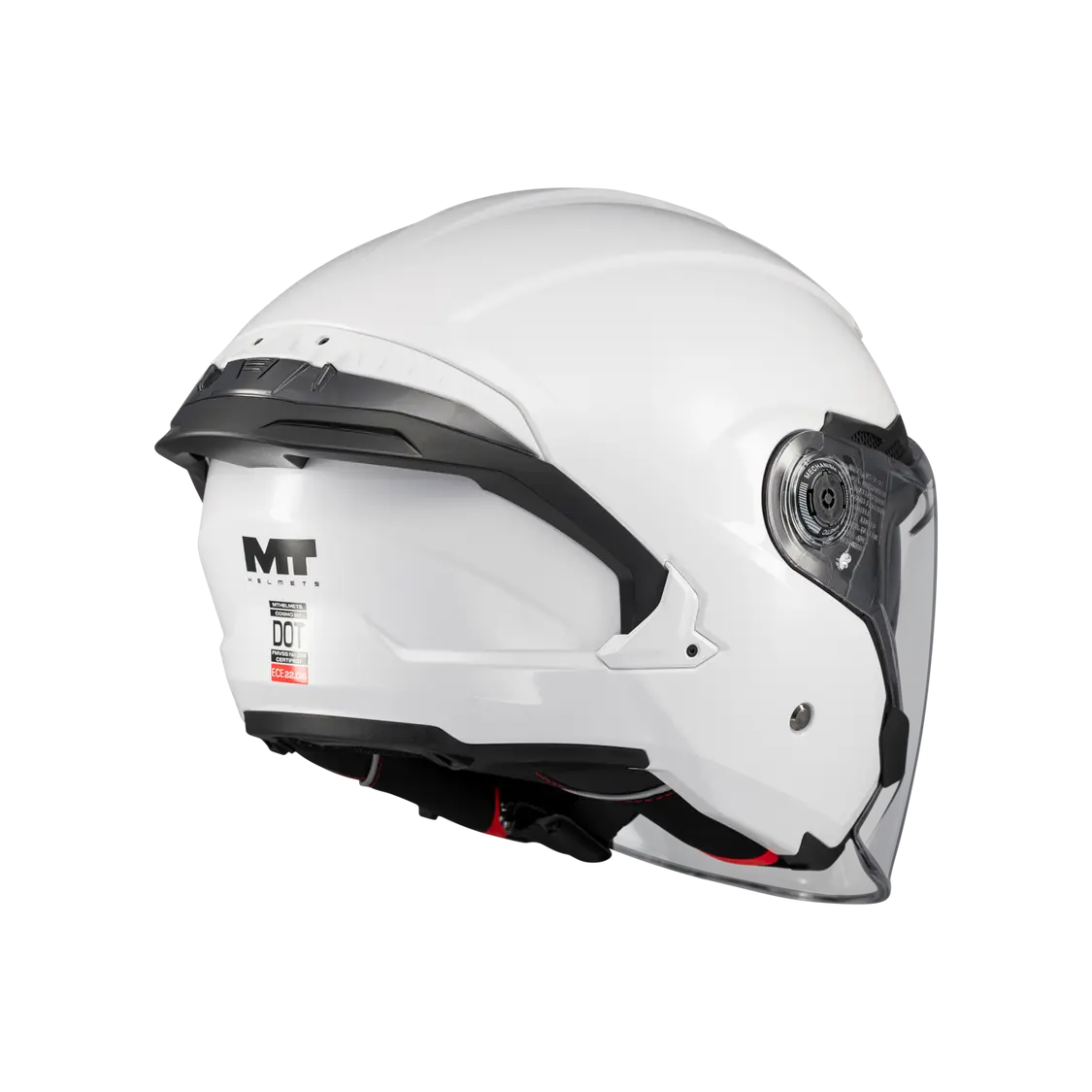 MT Helmet Cosmo SV Pure A0 Gloss White FREE UK Delivery, FREE 365 Day Returns | Moto Central