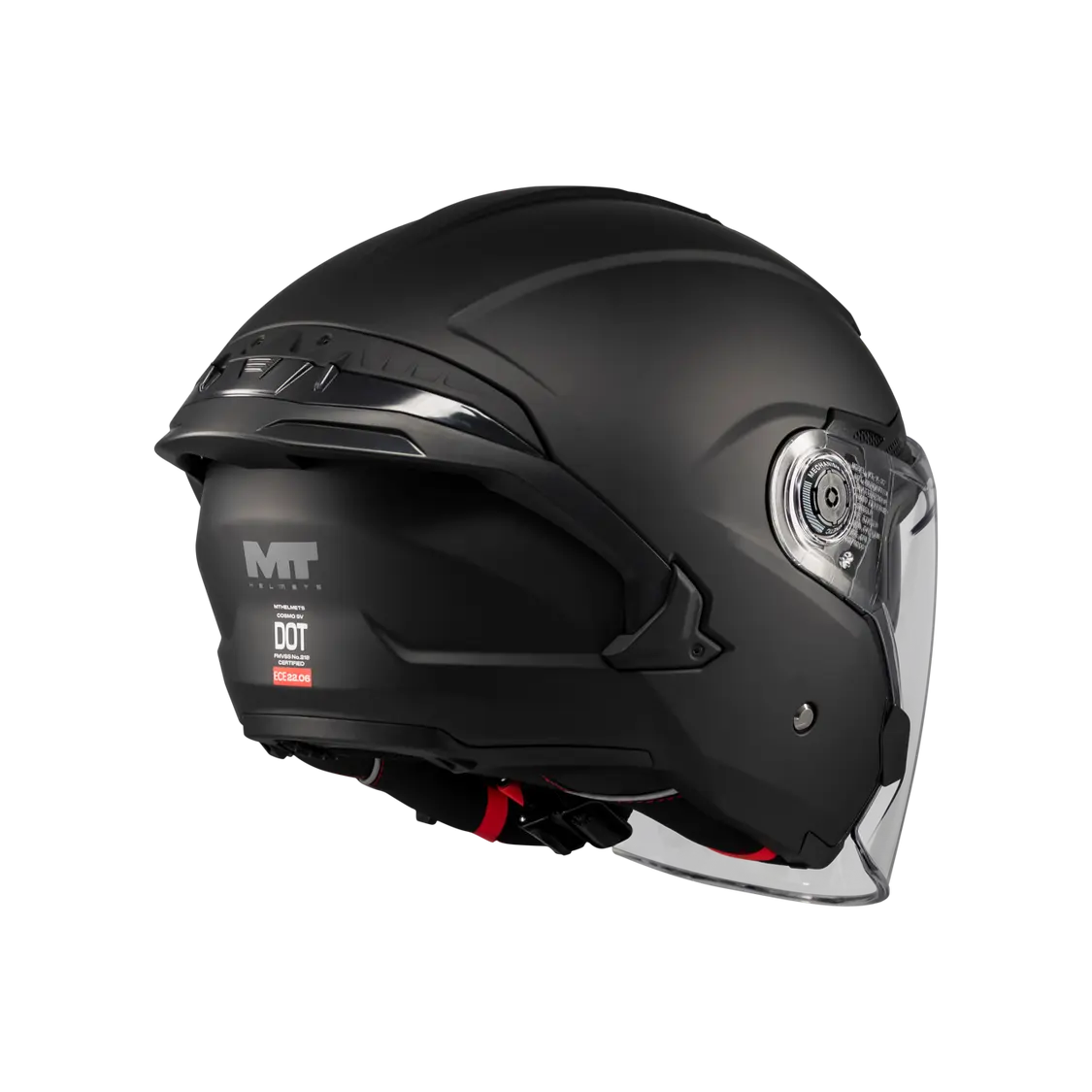 MT Helmet Cosmo SV Pure A1 Matt Black FREE UK Delivery, FREE 365 Day Returns | Moto Central