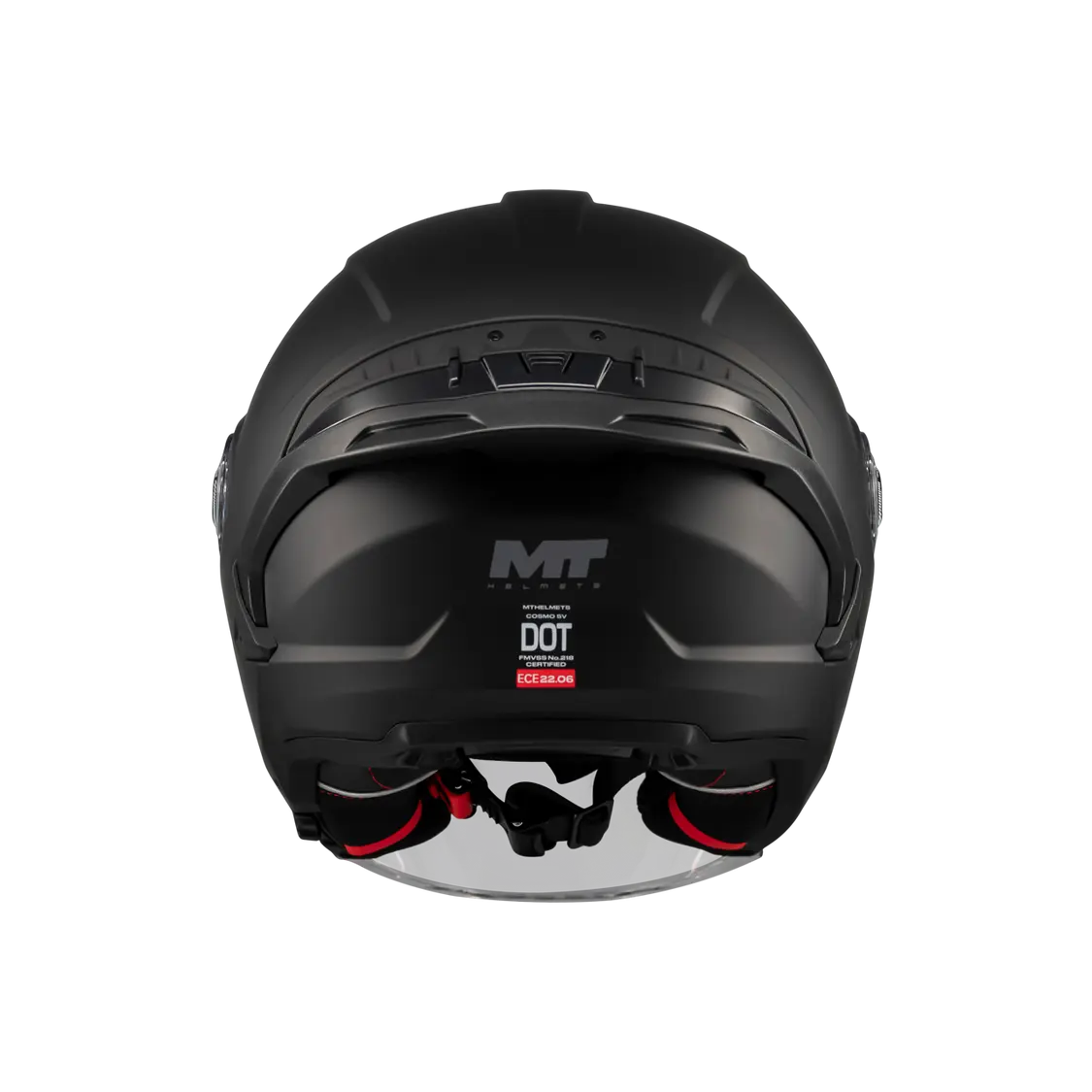 MT Helmet Cosmo SV Pure A1 Matt Black FREE UK Delivery, FREE 365 Day Returns | Moto Central