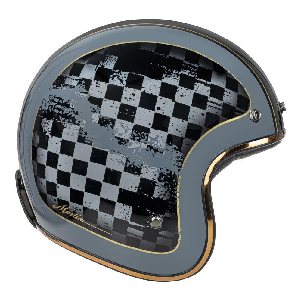 Merlin Blackbird Jet Racer Black FREE UK Delivery, FREE 365 Day Returns | Moto Central