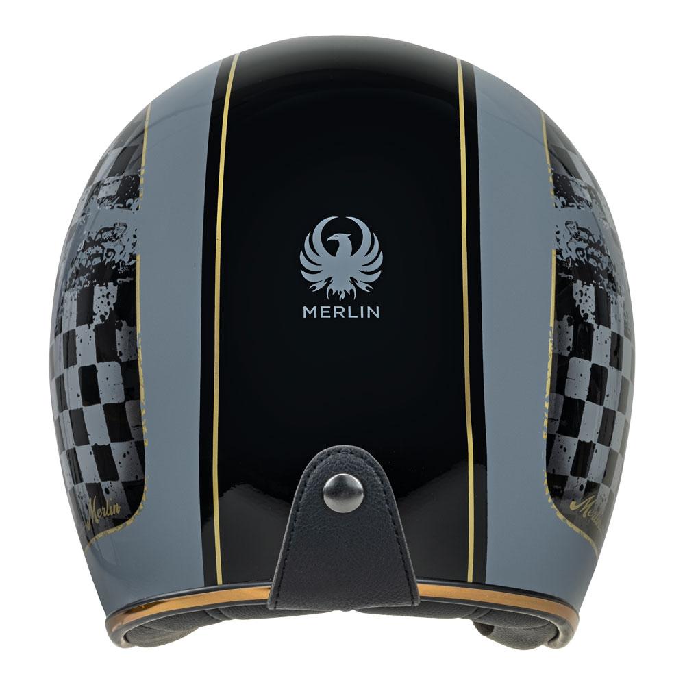 Merlin Blackbird Jet Racer Black FREE UK Delivery, FREE 365 Day Returns | Moto Central