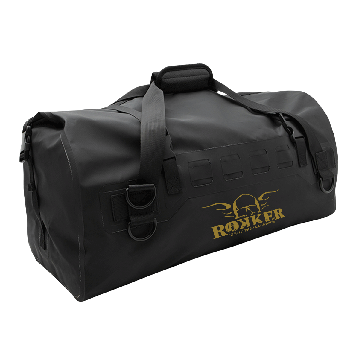 Rokker Waterproof Roll Bag Black FREE UK Delivery, FREE 365 Day Returns | Moto Central