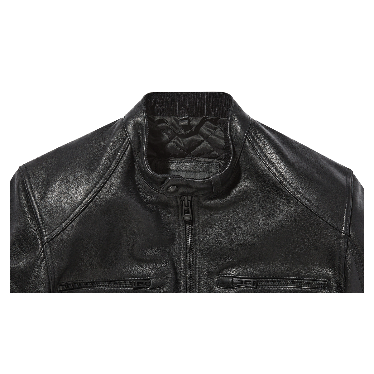 Belstaff Broughton Waxed Leather Jacket Black FREE UK Delivery, FREE 365 Day Returns | Moto Central