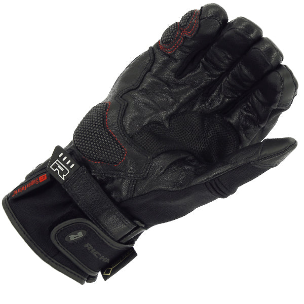 Richa Atlantic Summer Gore-Tex Gloves Black FREE UK Delivery, FREE 365 Day Returns | Moto Central
