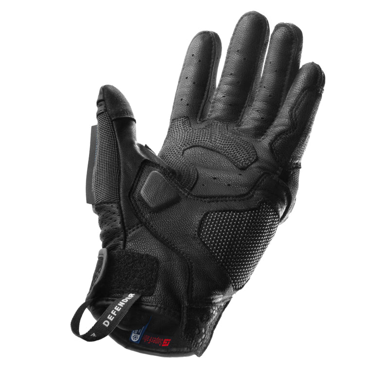 Rebelhorn Defender Gloves Black FREE UK Delivery, FREE 365 Day Returns | Moto Central