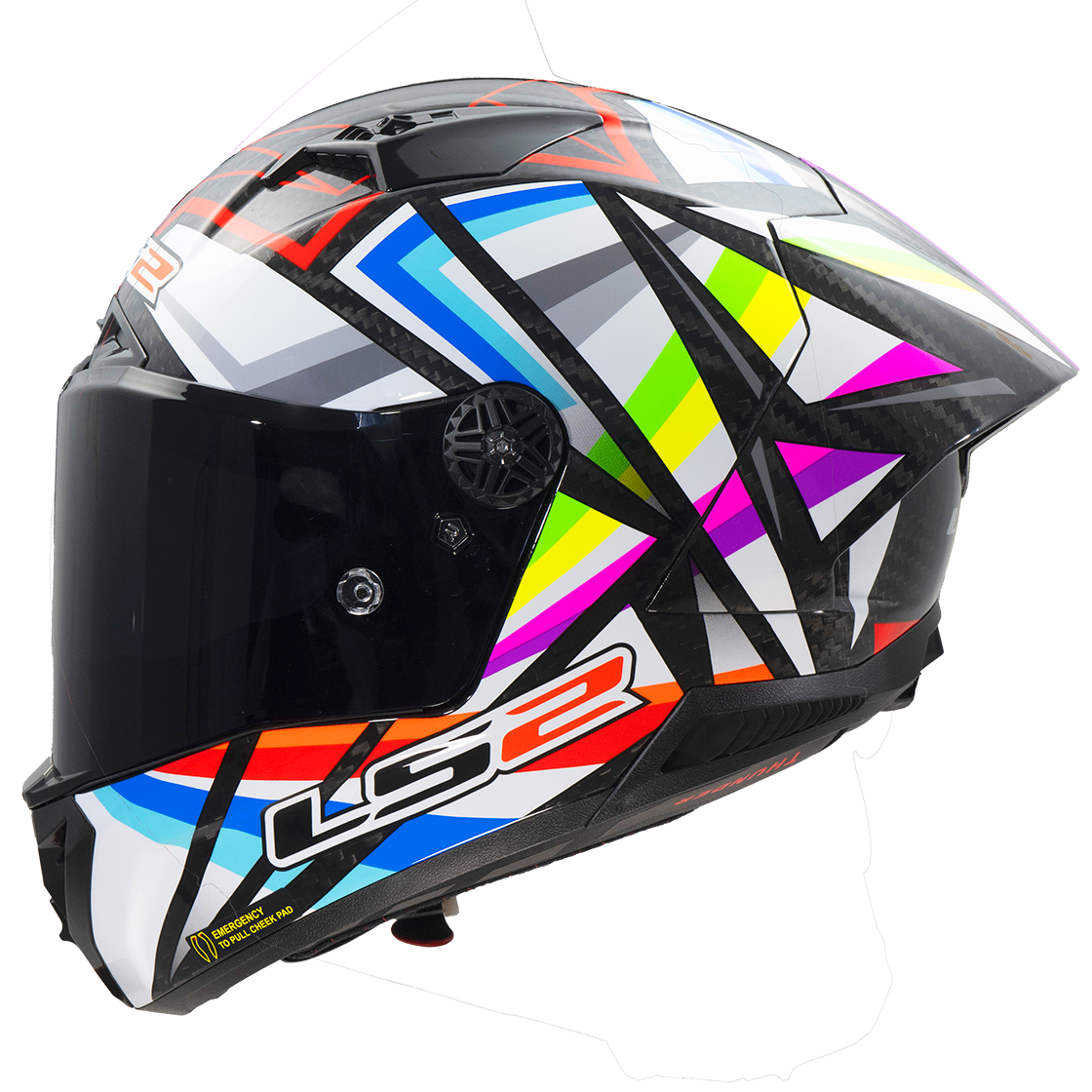 LS2 FF805 Thunder GP Aero Flash Black FREE UK Delivery, FREE 365 Day Returns | Moto Central