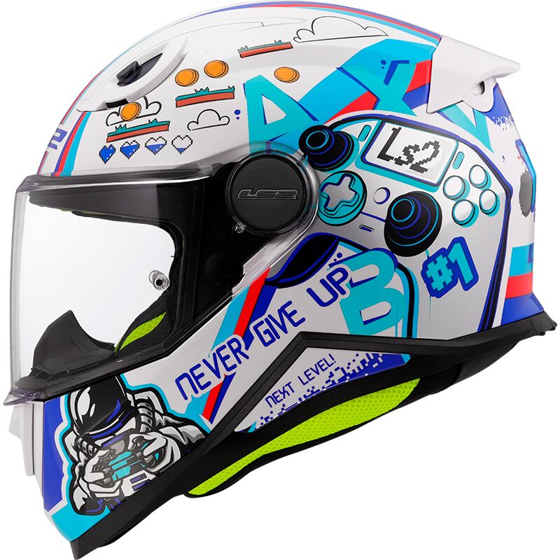 LS2 FF812 Kids Next Level White