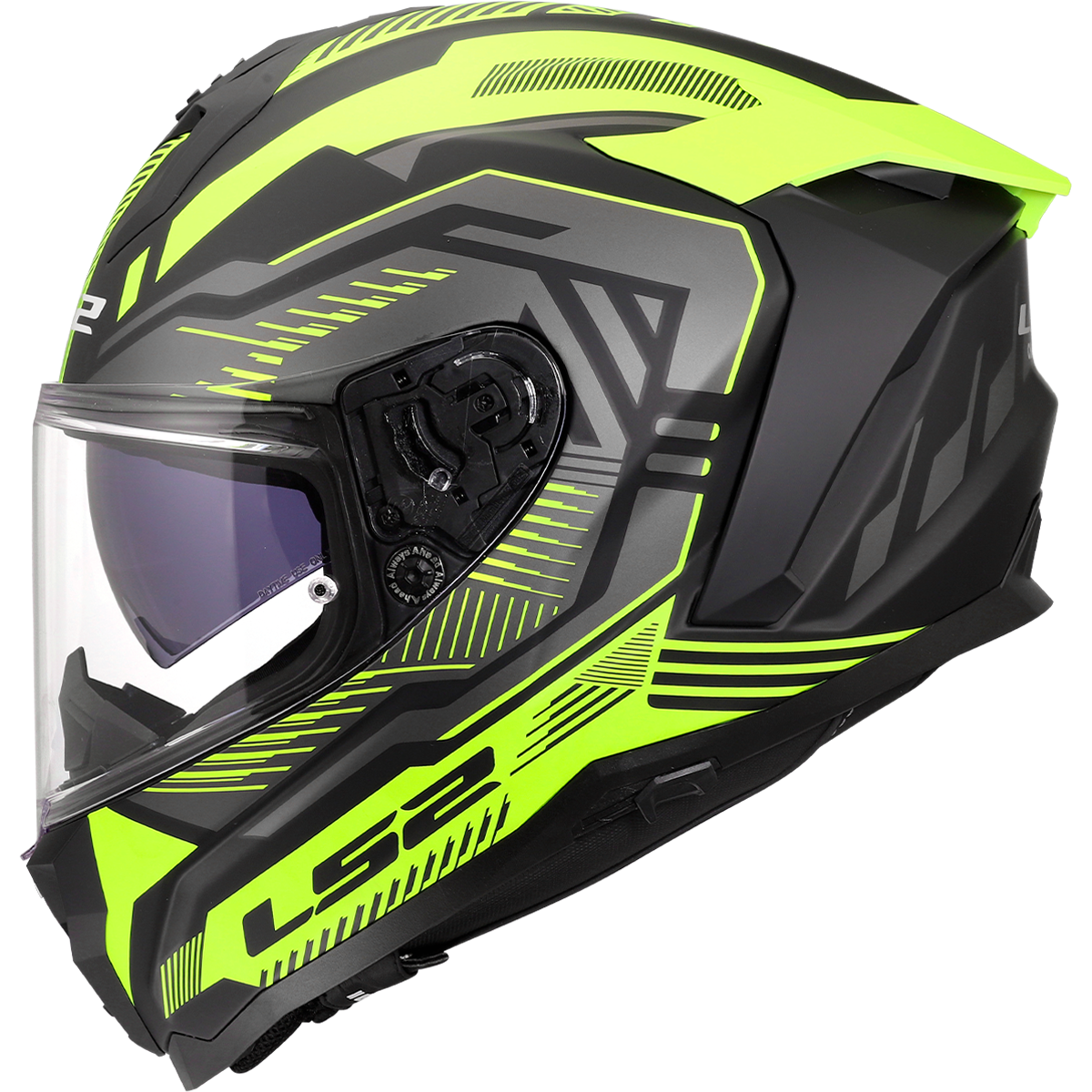 LS2 FF817 Challenger 2 Dravix Hi-Viz Yellow FREE UK Delivery, FREE 365 Day Returns | Moto Central