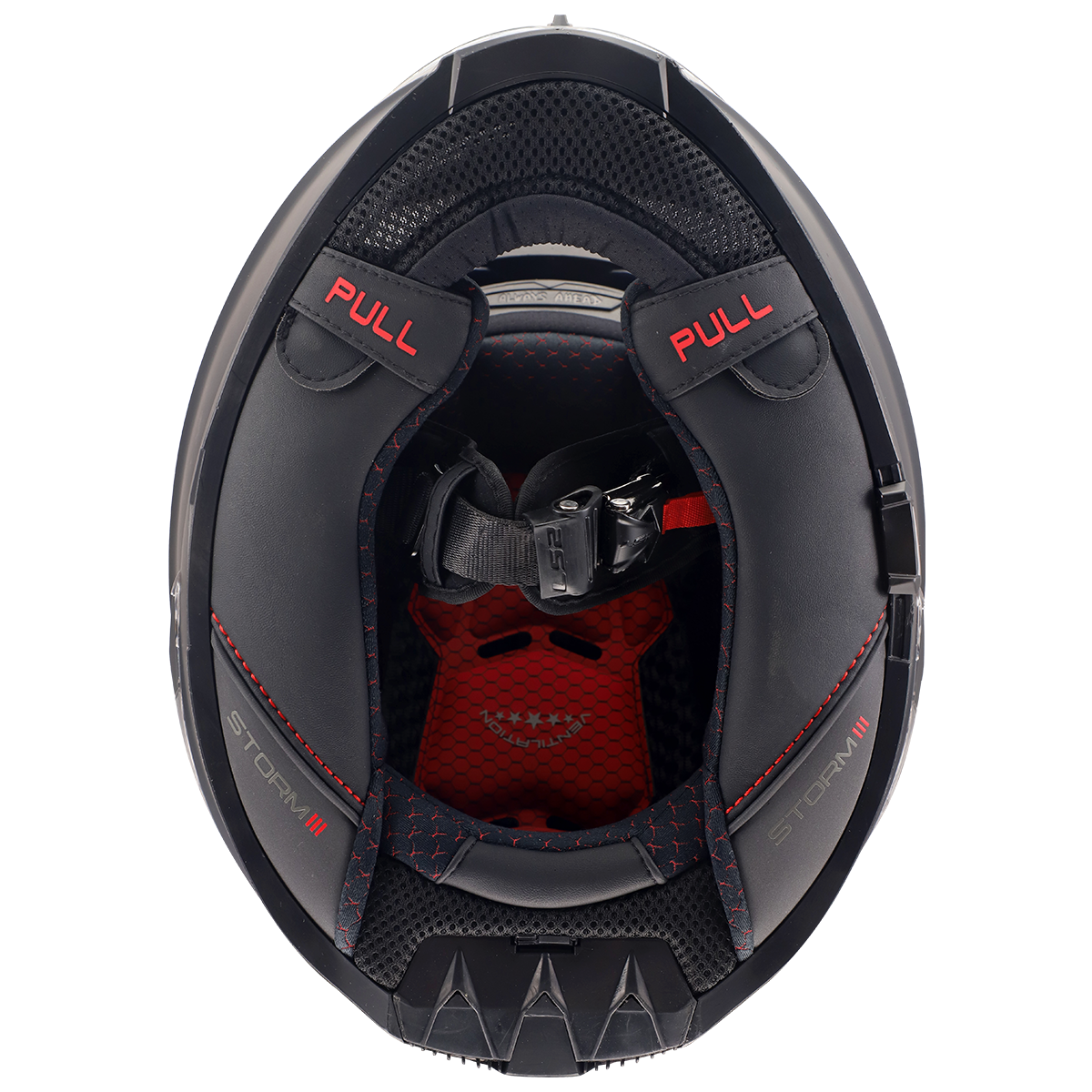 LS2 FF818 Storm 3 Solid Matt Black FREE UK Delivery, FREE 365 Day Returns | Moto Central