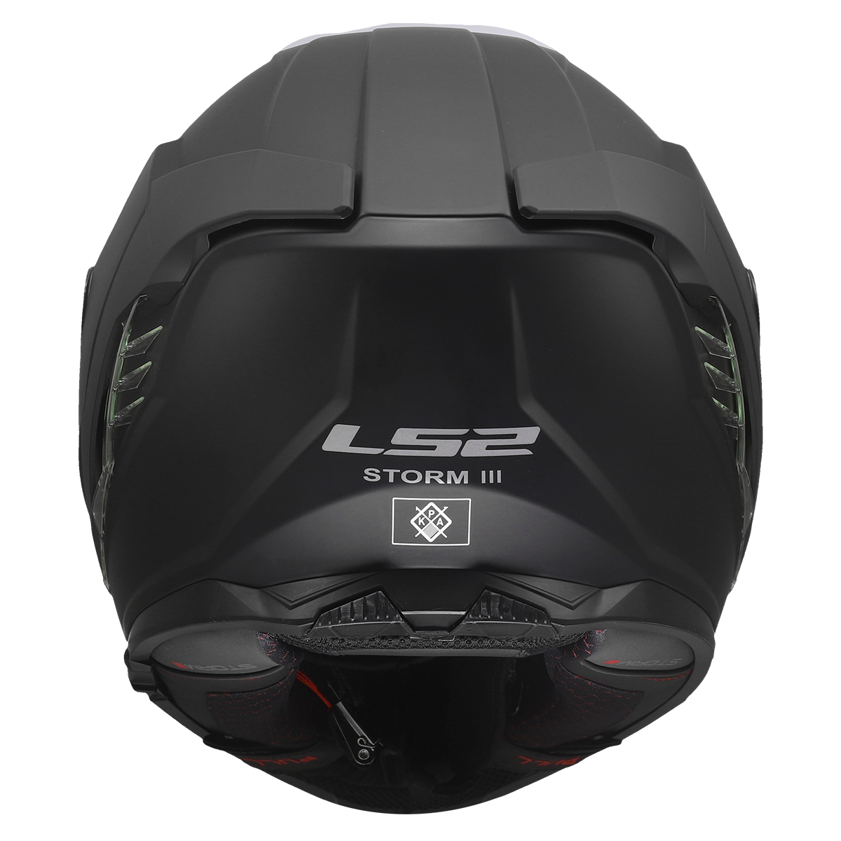 LS2 FF818 Storm 3 Solid Matt Black FREE UK Delivery, FREE 365 Day Returns | Moto Central