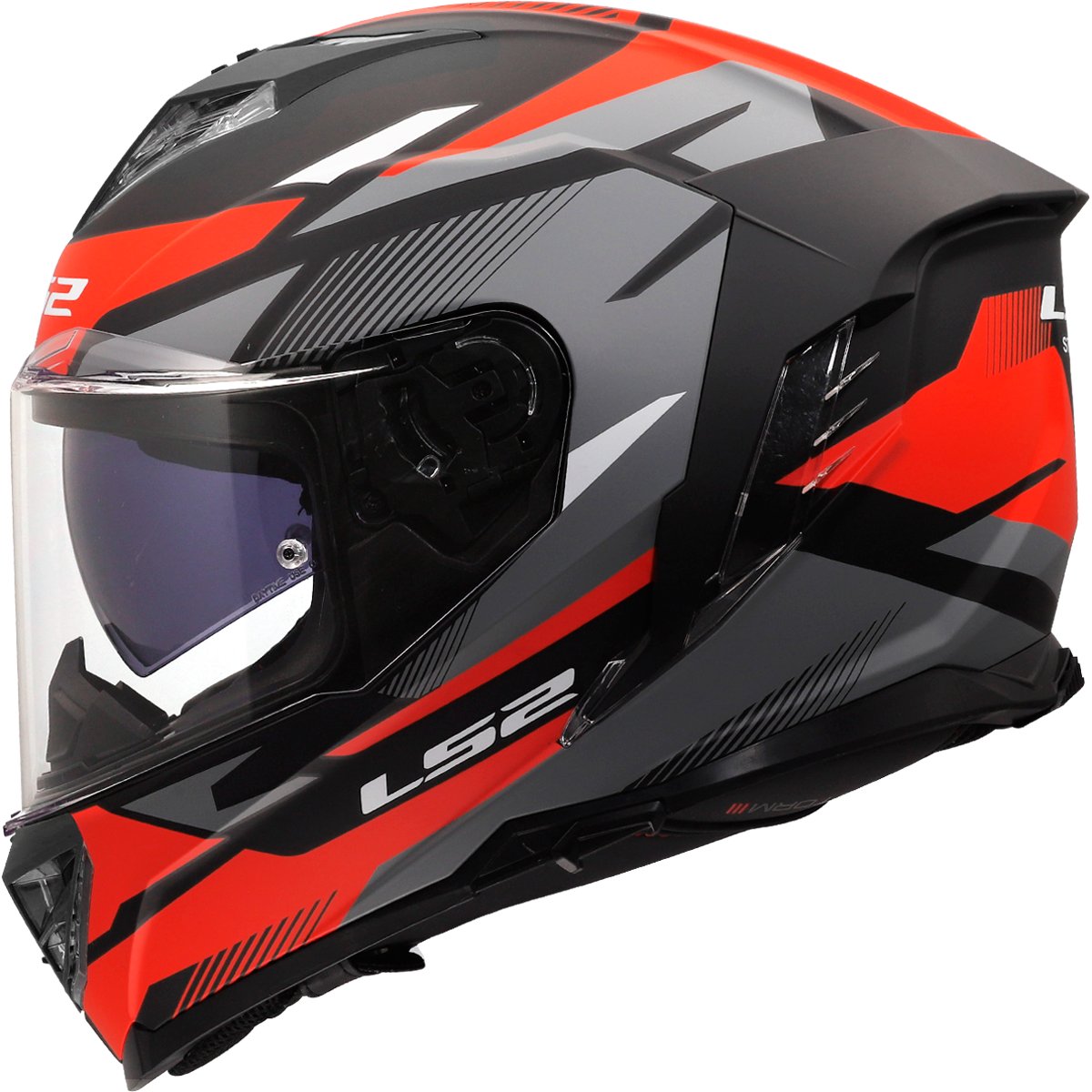 LS2 FF818 Storm 3 Komai Black / Red FREE UK Delivery, FREE 365 Day Returns | Moto Central