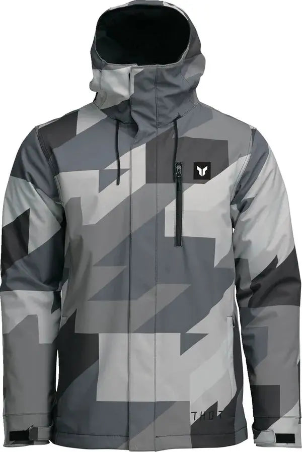 Thor Brave Tour Textile Jacket Camo Black / Dark Grey / Light Grey - FREE UK Shipping, FREE 365 Day Returns | Moto Central