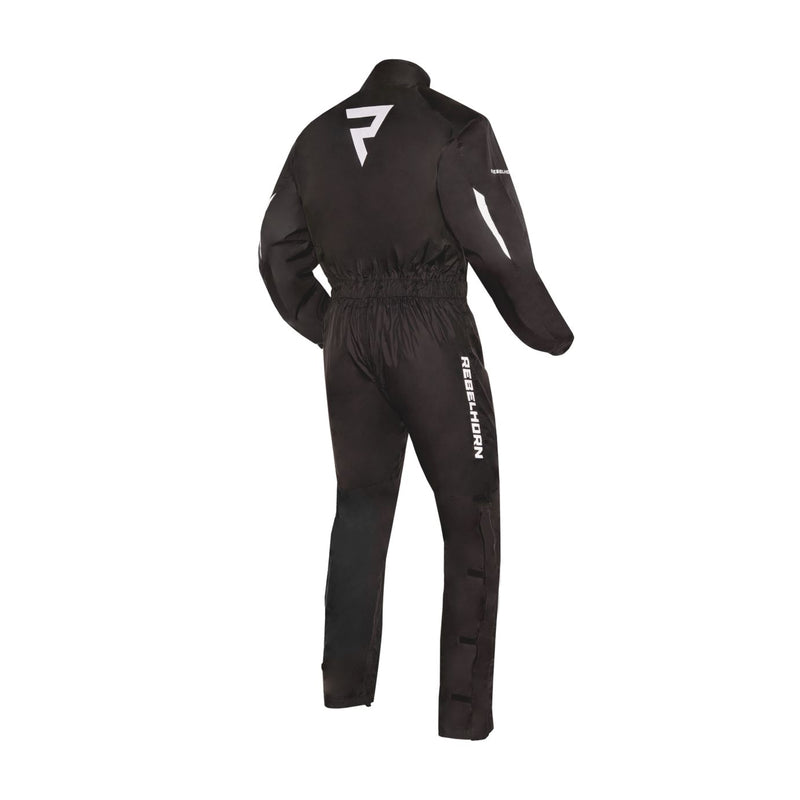Rebelhorn Travel Waterproof Over Suit Black FREE UK Delivery, FREE 365 Day Returns | Moto Central