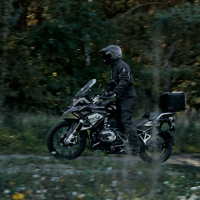 Rebelhorn Travel Waterproof Over Suit Black FREE UK Delivery, FREE 365 Day Returns | Moto Central