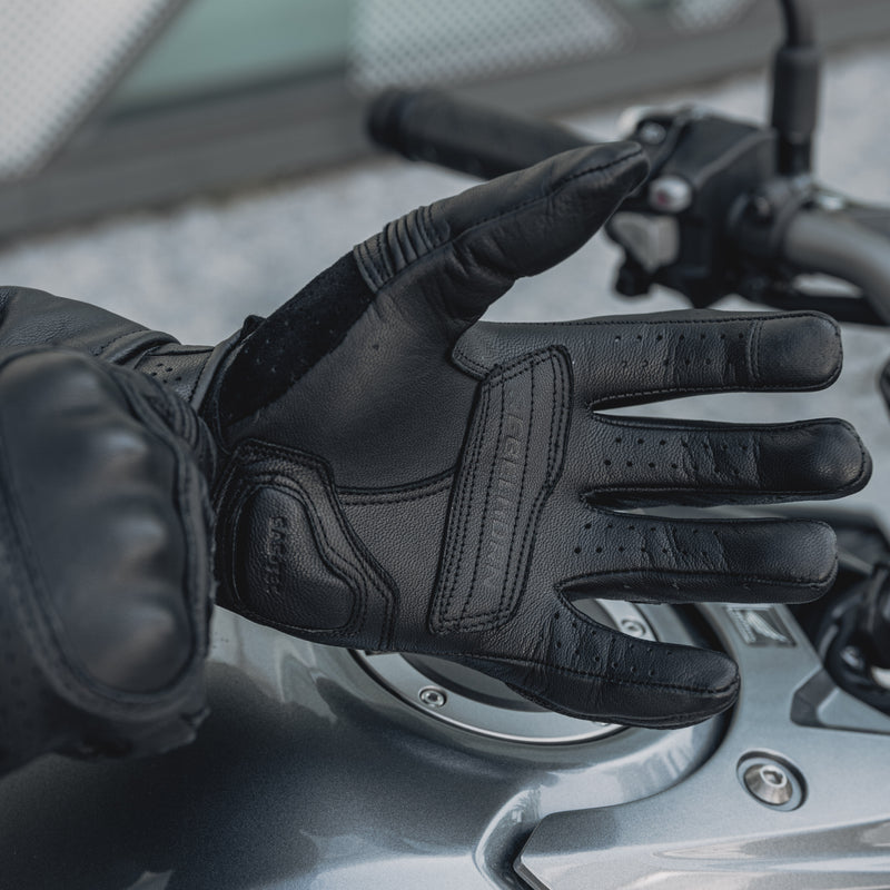 Rebelhorn Thug 2 Perforated Gloves Black FREE UK Delivery, FREE 365 Day Returns | Moto Central
