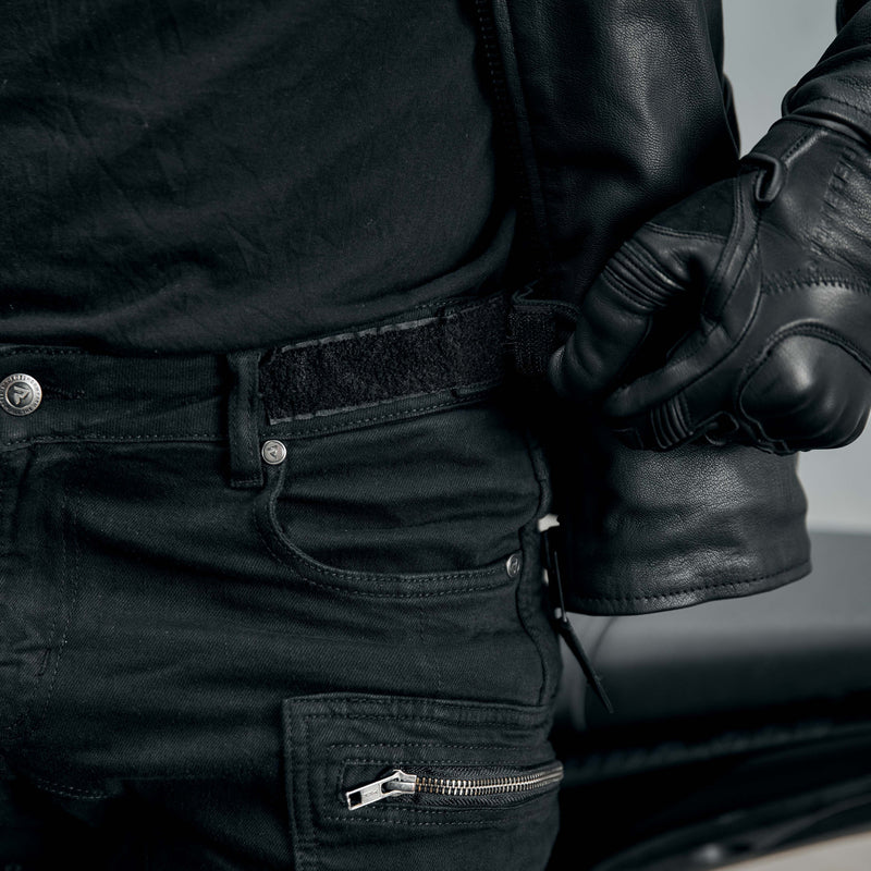 Rebelhorn Urban 3 Jeans Washed Black FREE UK Delivery, FREE 365 Day Returns | Moto Central