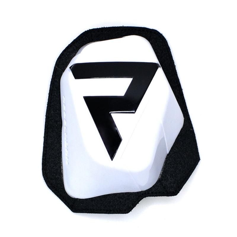 Rebelhorn Detachable Knee Slider (Velro System) White / Black FREE UK Delivery, FREE 365 Day Returns | Moto Central