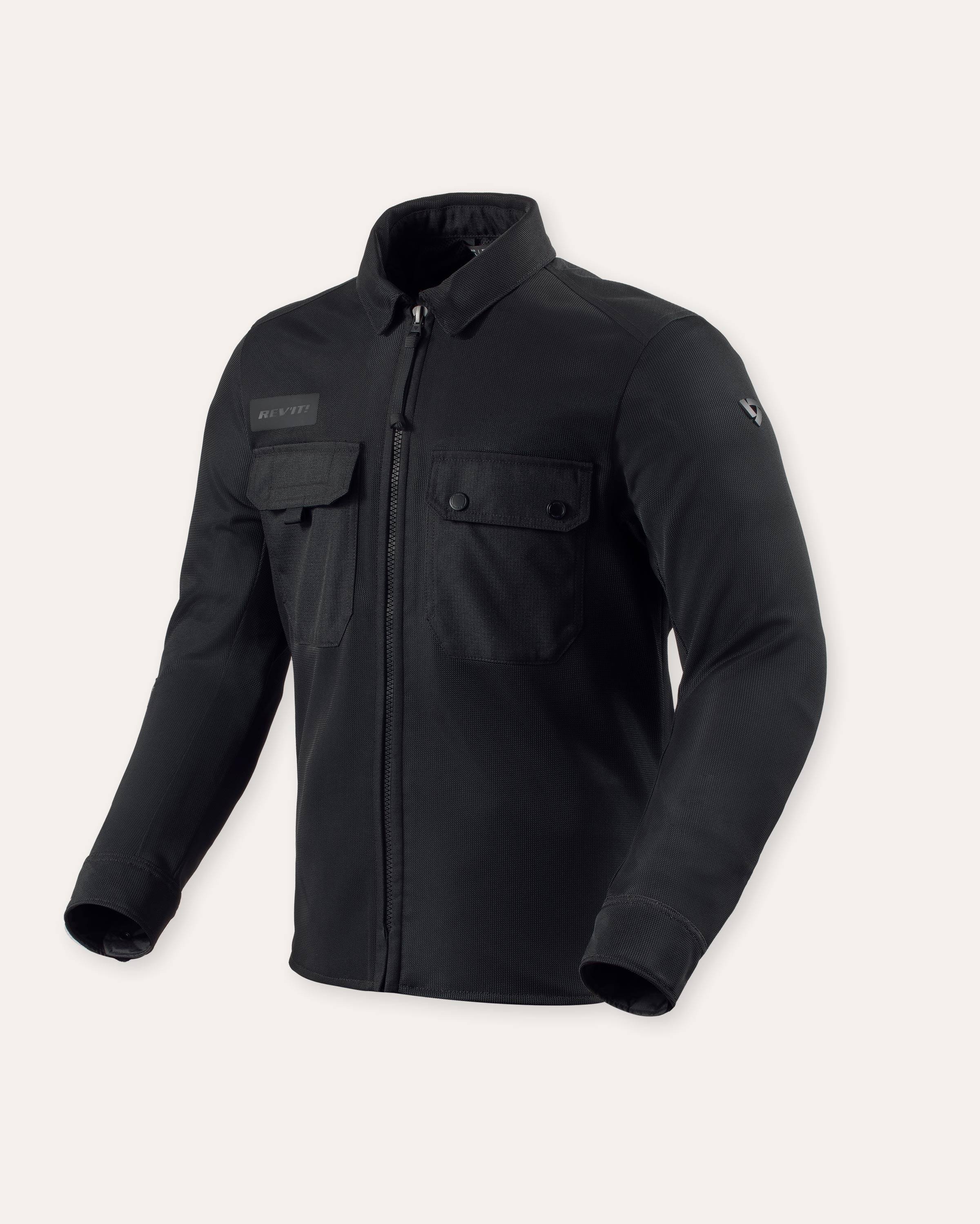 Revit Tracer Air 3 Overshirt Black FREE UK Delivery, FREE 365 Day Returns | Moto Central