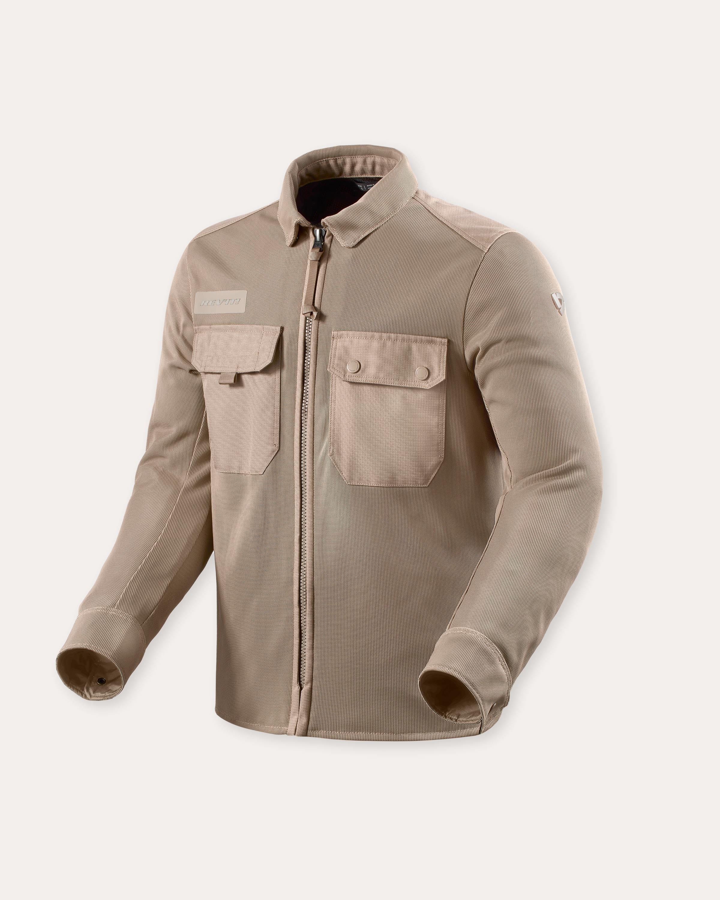 Revit Tracer Air 3 Overshirt Sand FREE UK Delivery, FREE 365 Day Returns | Moto Central
