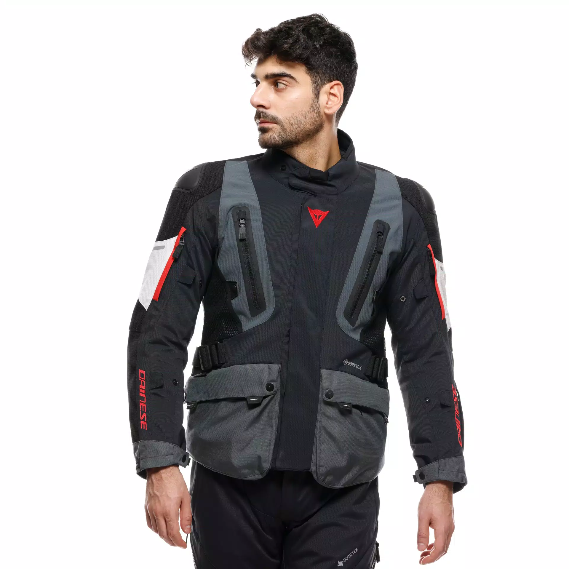 Dainese Carve Master 4 Gore-Tex Jacket Black / Red / Grey