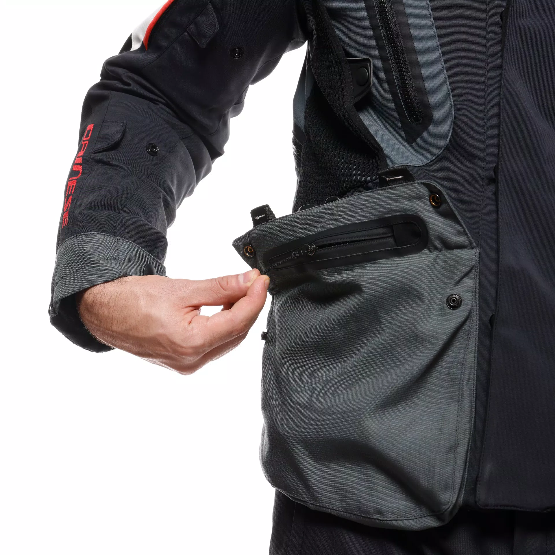 Dainese Carve Master 4 Gore-Tex Jacket Black / Red / Grey