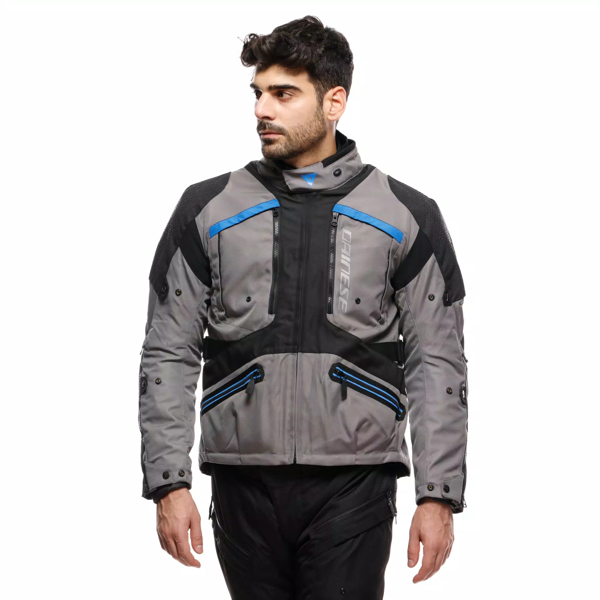 Dainese Gullfoss D-Dry Textile Jacket Black / Grey / Blue